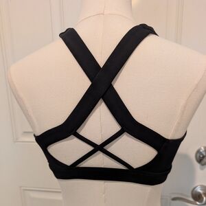 RUNNING GIRL Sports Bra High Support Molded Cup High Impact Sewn In Pads Small